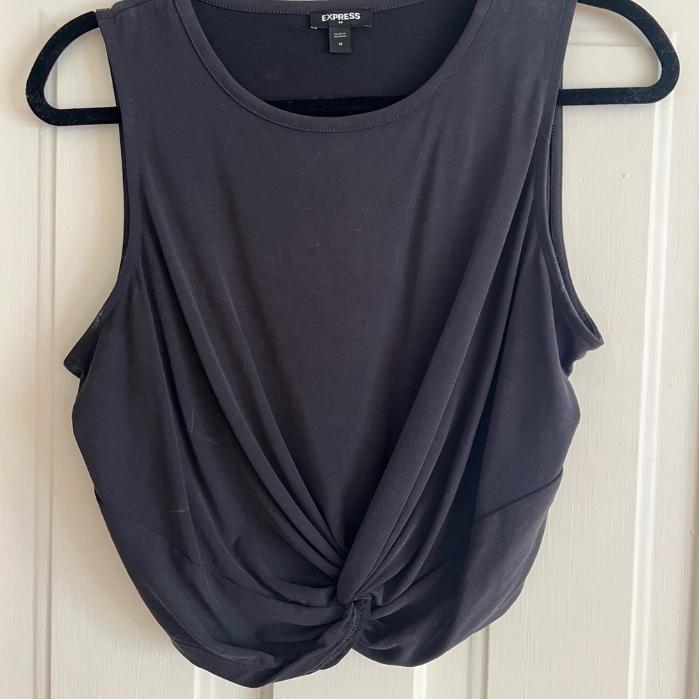 Never worn black Express tank top